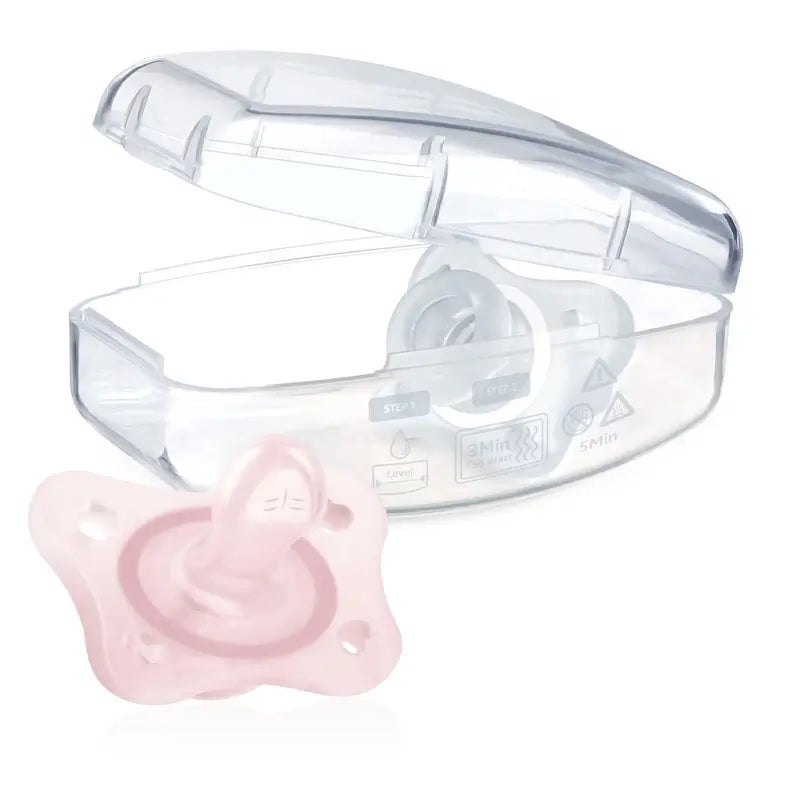 Chicco Sucette Physioforma Minisoft Rose 0-2M 2 Unités