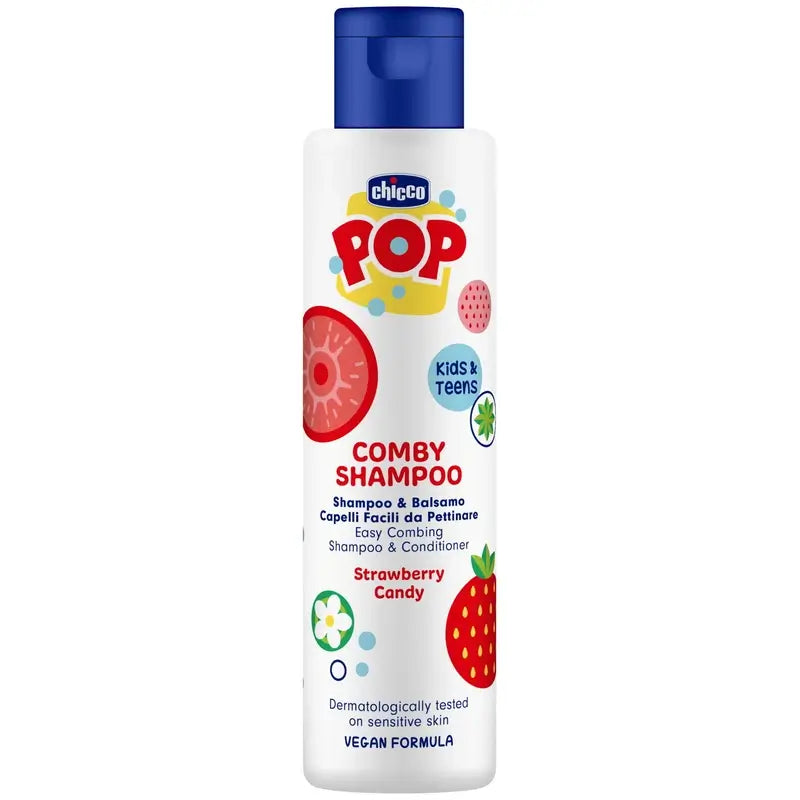Chicco Pop Strawberry Shampooing + Conditionneur 250 Ml
