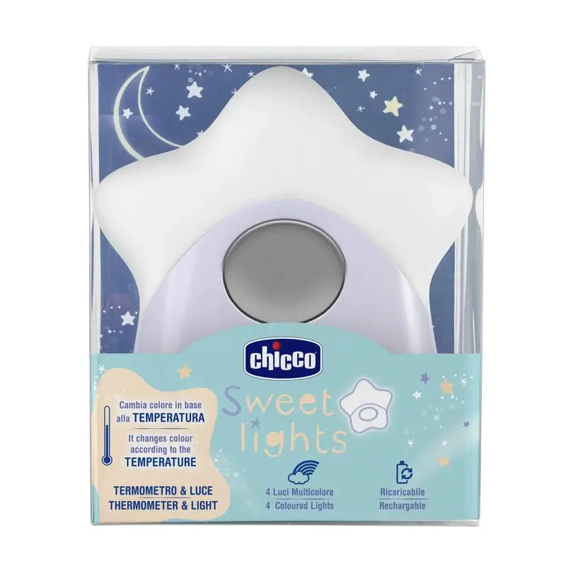 Chicco Veilleuse Etoile Avec Thermomètre