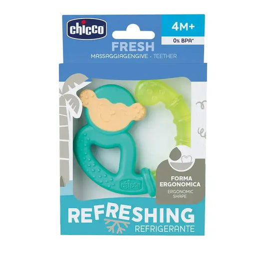 Chicco Teether Refreshing Animals Assorted 4M+ (en anglais)