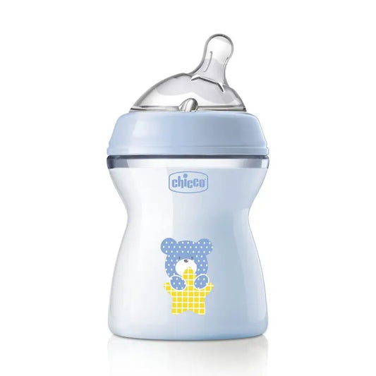 Biberon Chicco Naturalfeeling Blue Medium Flow 250Ml 2M+