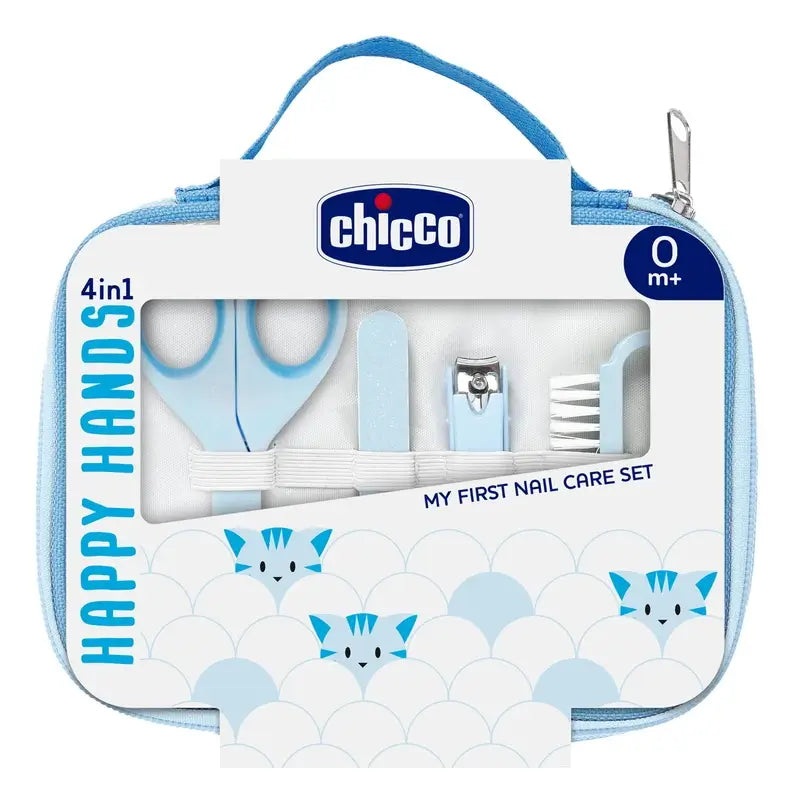 Chicco Happy Hands Set de soins des ongles Bleu