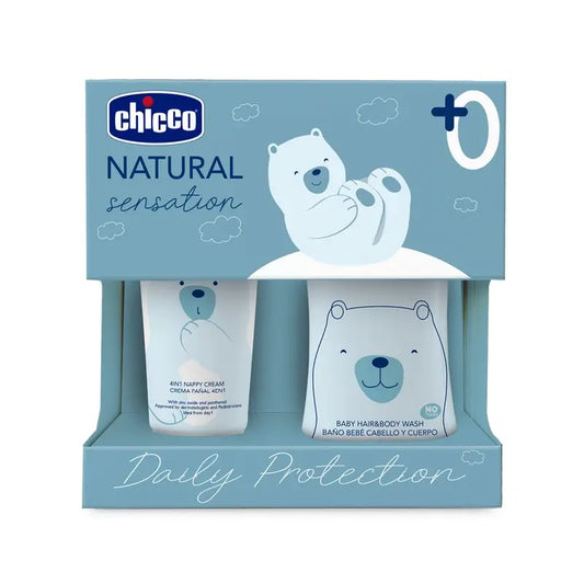 Ensemble de couches et d'hygiène Chicco Natural Sensation
