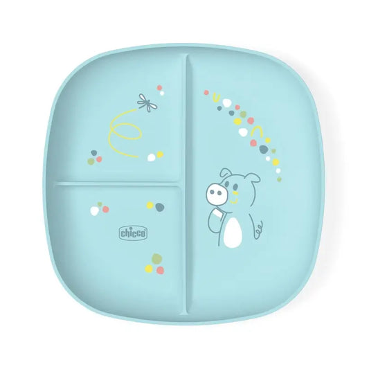 Chicco Plat avec compartiments 12M+ Bleu