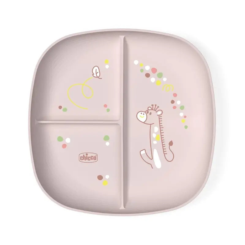 Chicco Plat avec compartiments 12M+ Rose