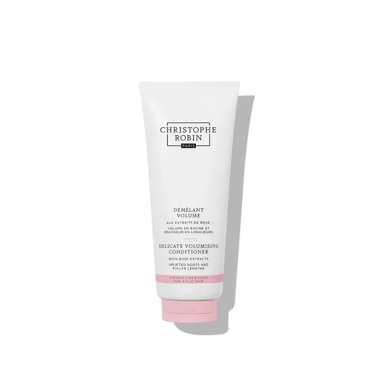 Christophe Robin Après-shampoing nettoyant volumateur aux extraits de rose, 200 ml