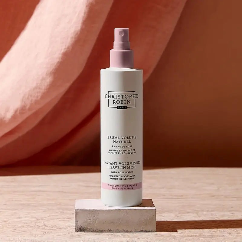 Christophe Robin Brume Volumisante Instantanée Sans Rinçage à l'Eau de Rose , 150 ml