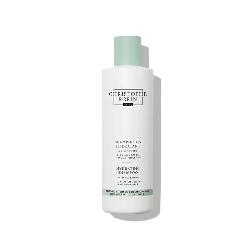 Christophe Robin Shampooing Hydratant à l'Aloe Vera , 250 ml