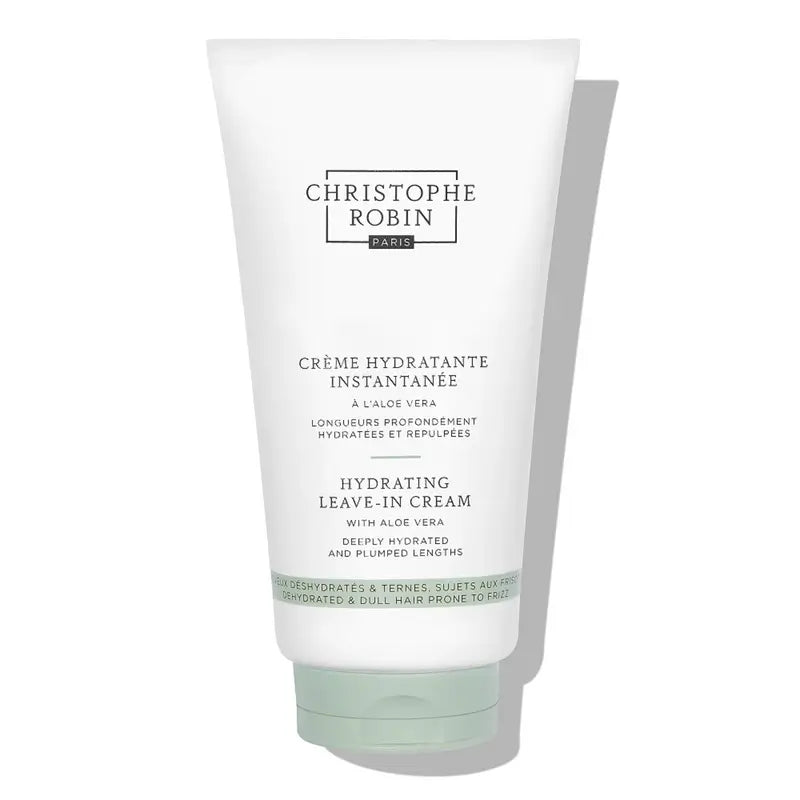Christophe Robin Crème hydratante sans rinçage à l'aloe vera, 150 ml