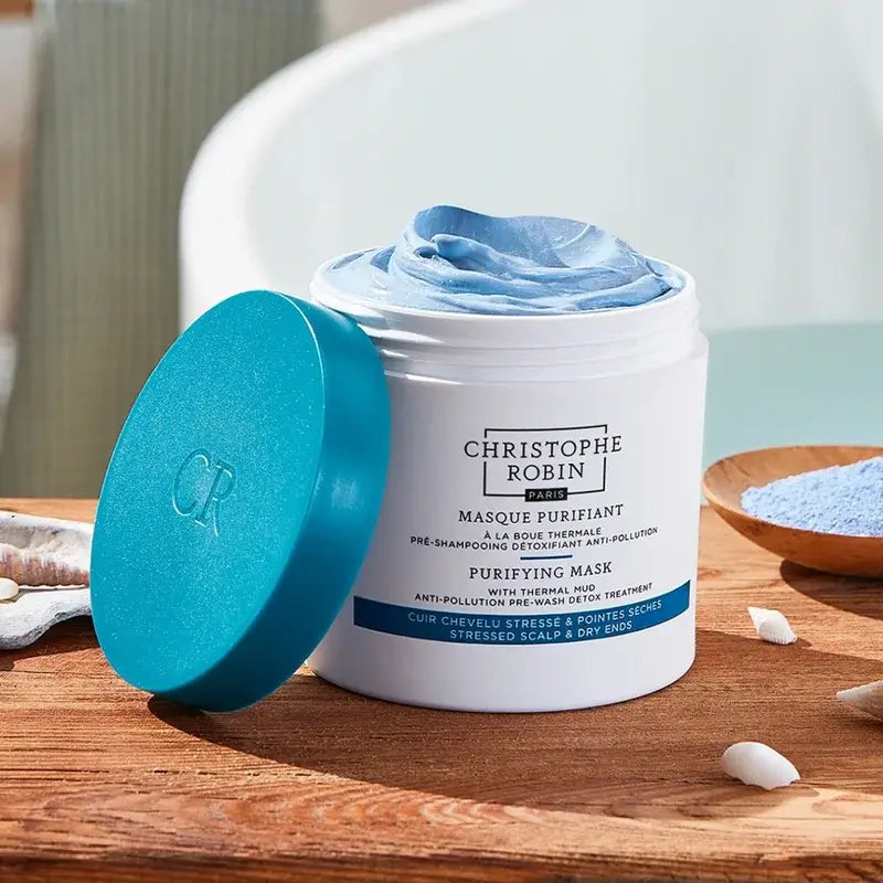 Christophe Robin Masque purifiant à la boue thermale, 250 ml