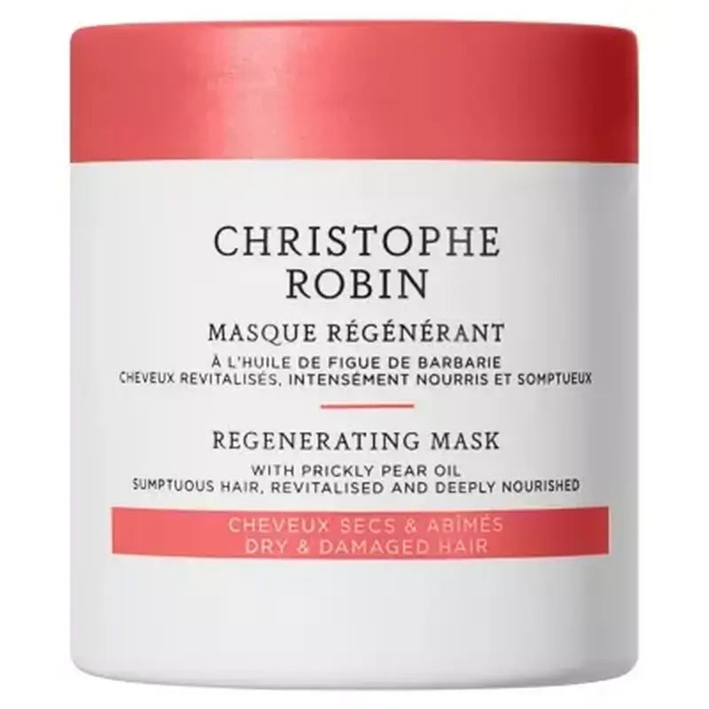 Christophe Robin Masque régénérant à l'huile de figue de barbarie - Format voyage, 75 ml