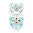 Chupete Prevent Escudo Mariposa T-1 0-6 Meses Azul