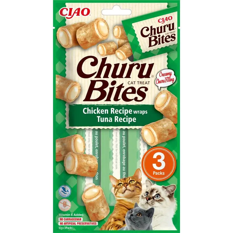 Churu Dog Bites Chicken Recipe 8X12Gr