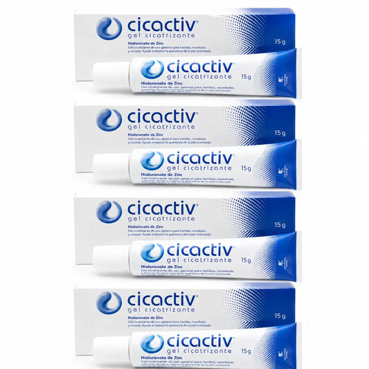 Cicactiv Gel cicatrisant 15 g, lot de 4