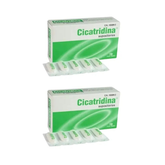 Cycatridine Suppositoires, 2X10 Suppositoires