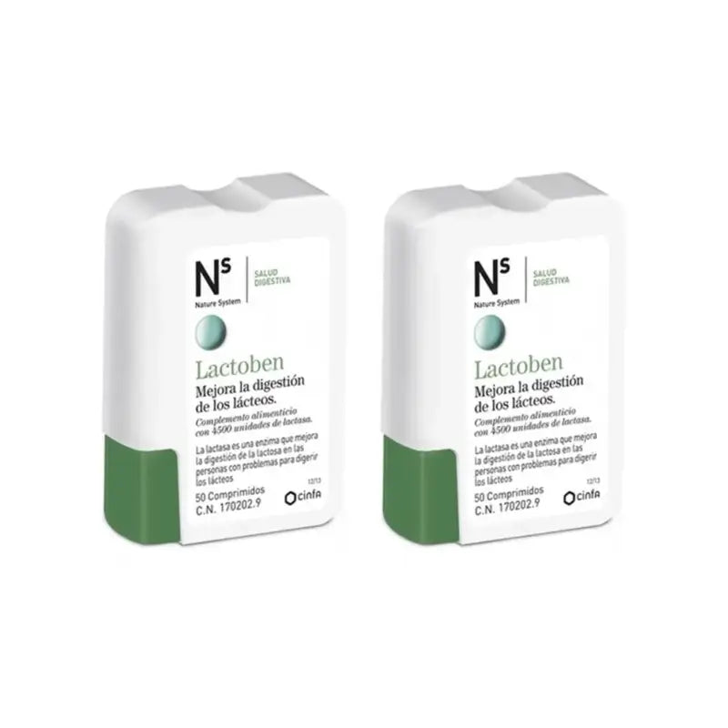 Cinfa Ns Lactoben Disp, 2X50 Tablets