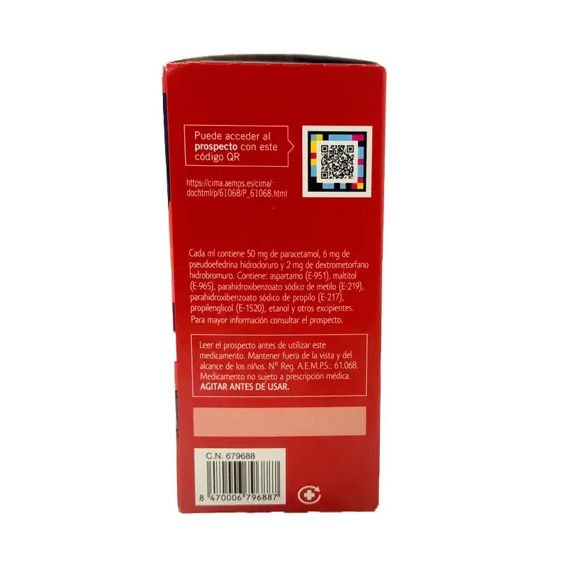 Pharmagrip Suspension orale contre la toux et la congestion, 125 ml