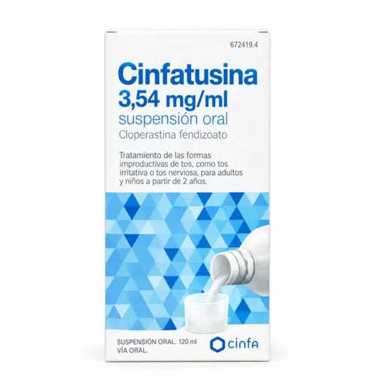 Cinfatusine Suspension orale 120 ml eff.