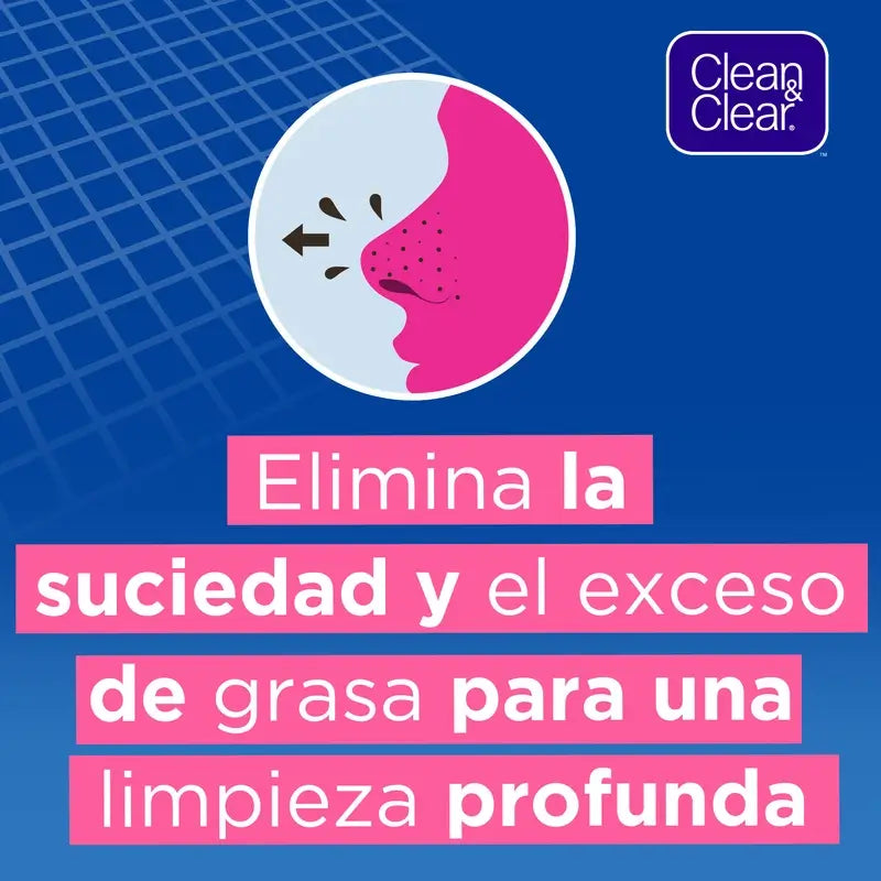 Clean&Clear 3 In 1 Anti Blackhead Daily Cleanser (Nettoyant quotidien anti-points noirs)