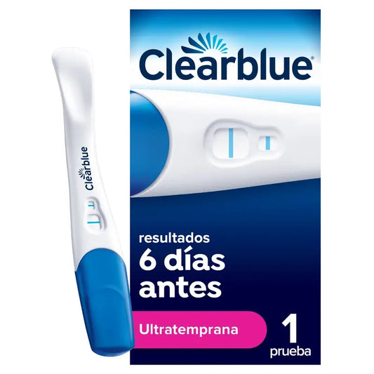 Clearblue Ultra Early Pregnancy Test 10mI, résultats 6 jours plus tôt, 1 test analogique