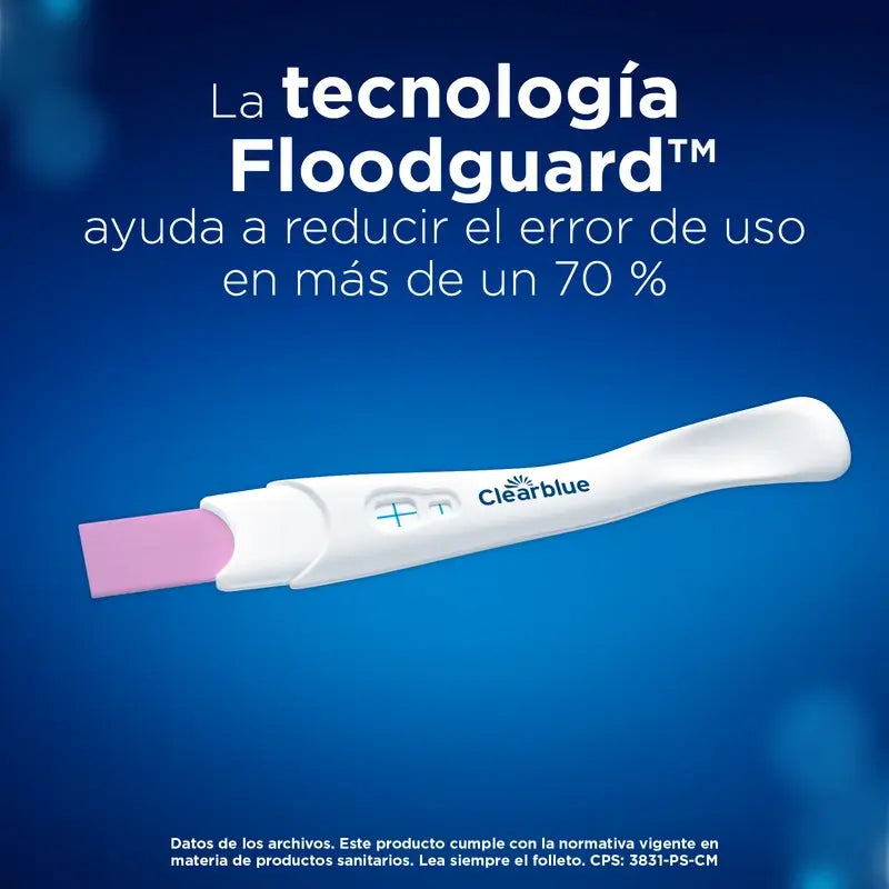 Clearblue Pregnancy Test avec détection rapide, résultats en 1 minute, 1 test