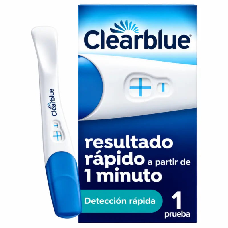 Clearblue Pregnancy Test avec détection rapide, résultats en 1 minute, 1 test