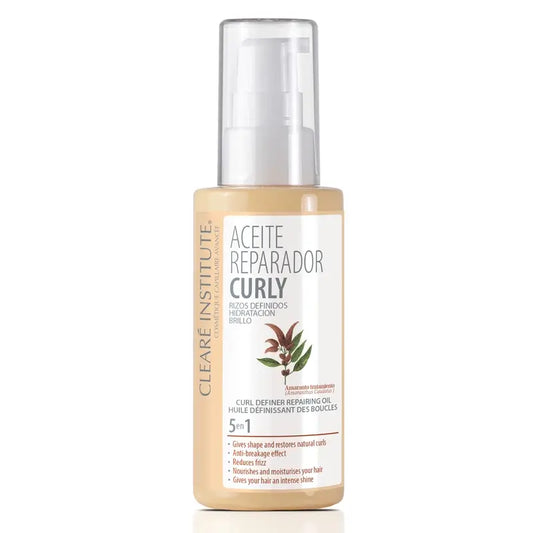 Clearé Institute Curly Hair Curly Method Moisturising Oil 50 Ml