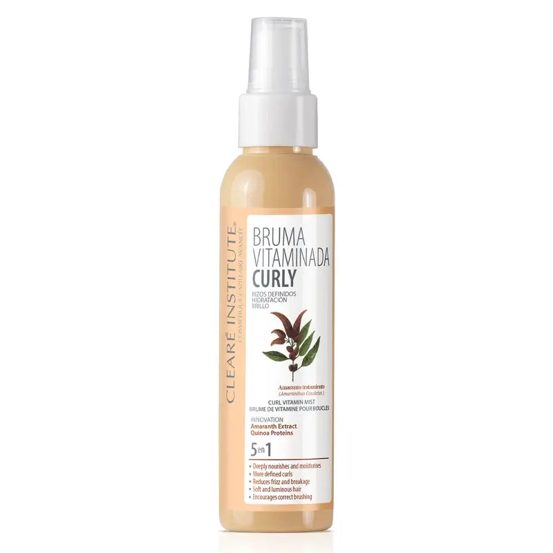 Clearé Institute Brume Vitaminée Anti-Frizz Cheveux Bouclés Méthode Bouclée 125 Ml