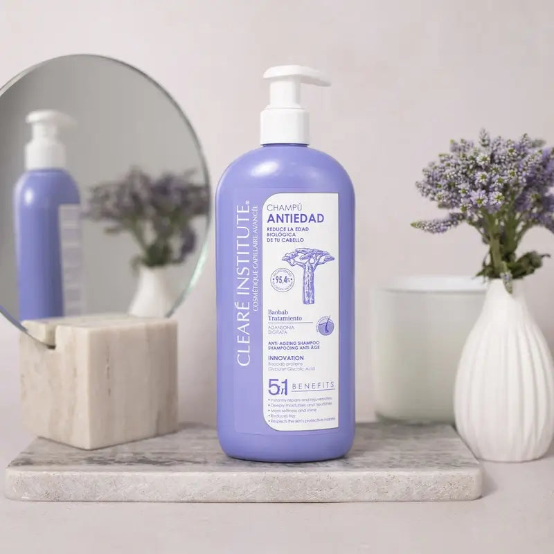 Clearé Institute Shampooing Redensifiant Anti-Age 400 Ml.