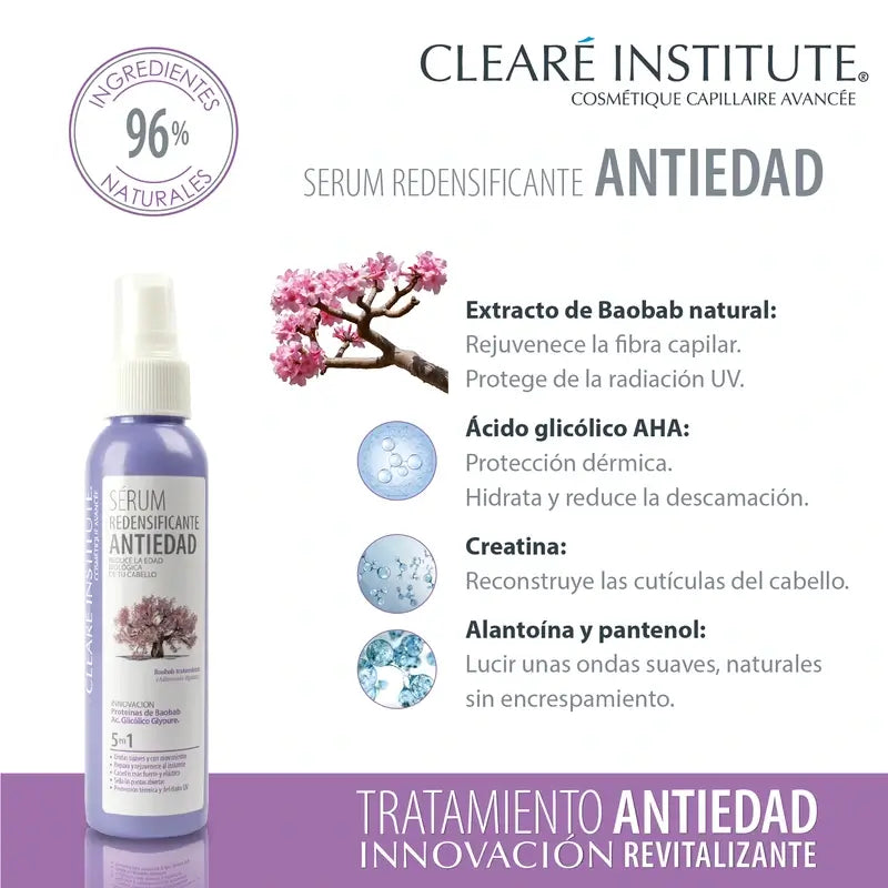 Clearé Institute Sérum Redensifiant Traitement Anti-Age 125 Ml.