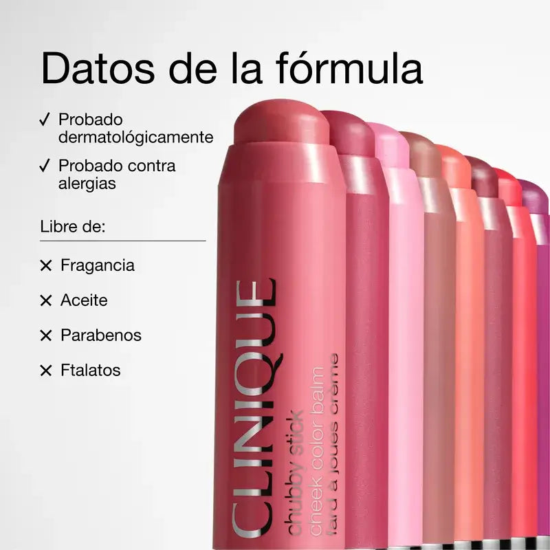 Clinique Chubby Stick Cheeks Colour Balm Ramp'D Up Rouge, 6 g