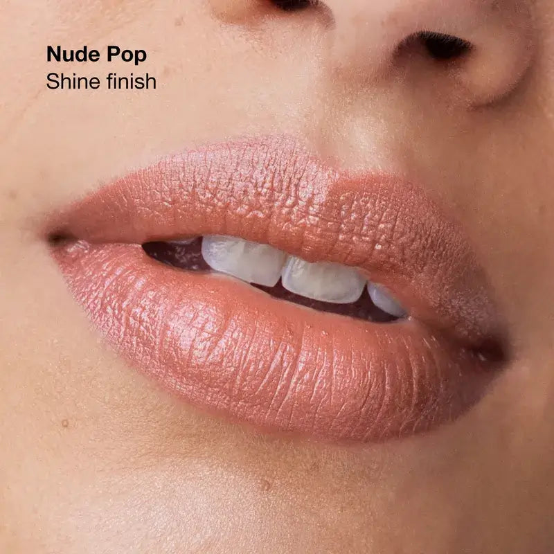 Clinique Rouge à lèvres Pop Longwear Shine Nude Pop, 3.9 grammes