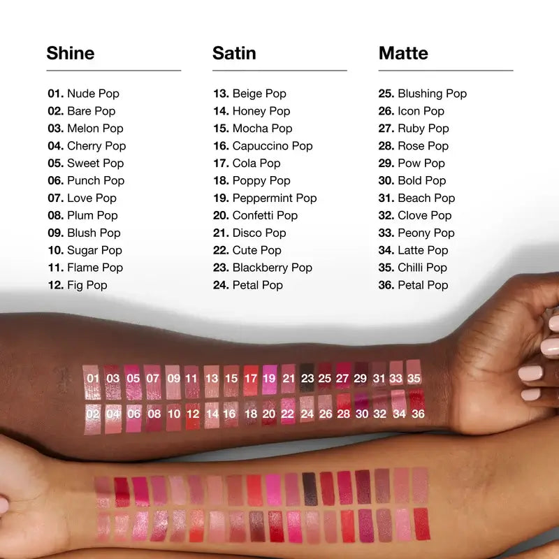 Clinique Rouge à lèvres Pop Longwear Shine Plum Pop, 3.9 grammes