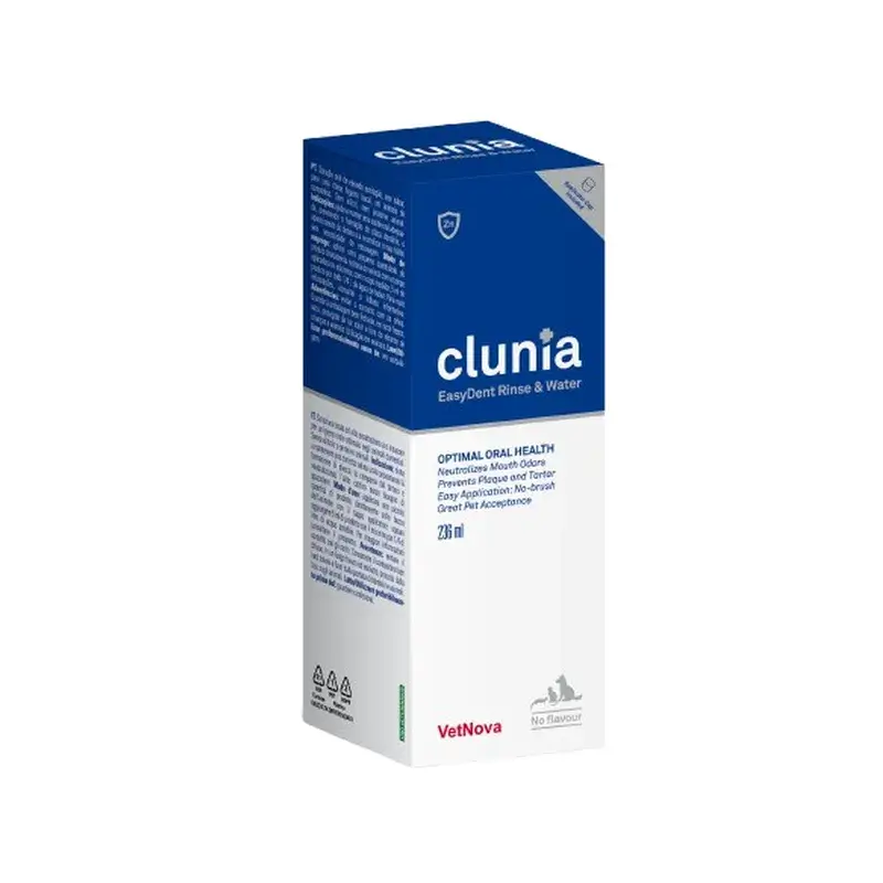 Clunia Easydent Rinçage et eau, 236 ml