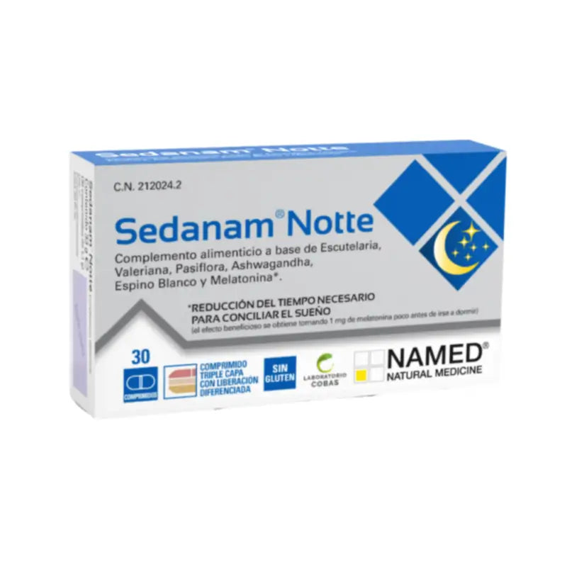 Nommé Sedanam Notte, 30 comprimés