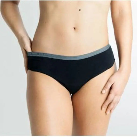 Cocoro Menstrual Panty Black/Grey Heavy Flow 3/M.