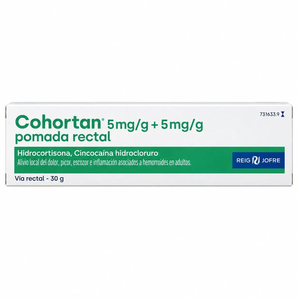 Pommade rectale Cohortan 5 mg/g, 30 g