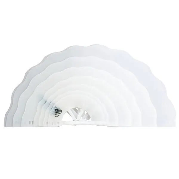 Collar Isabelino Necky Transparente Clasico Nº 20, 12U