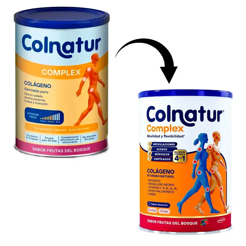 Colnatur Complex Forest Berry Flavour Pack 4 x 345 grammes