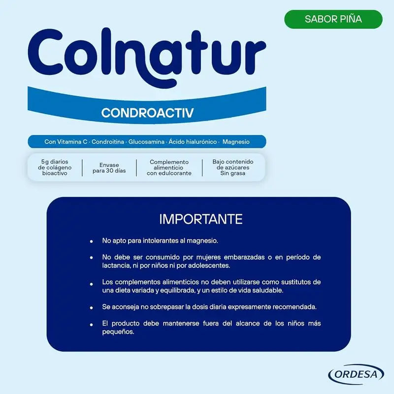 Colnatur Chondroactiv 8,8 Gr, 30 unités