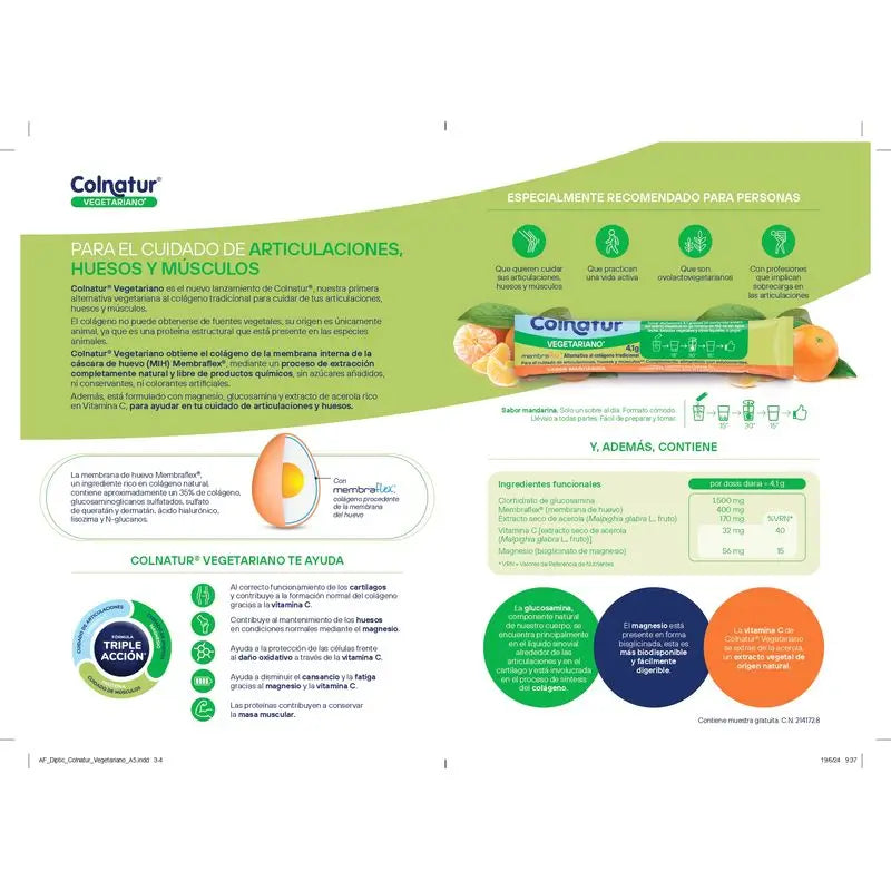 Colnatur Végétarien, 30 sachets x 4,1 grammes