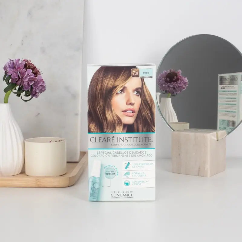 Clearé Institute Colour Clinuance Couleur permanente sans ammoniaque 7.0 Blonde