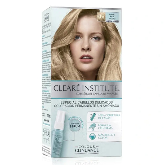 Clearé Institute Colour Clinuance Couleur permanente sans ammoniaque 9.0 Blond très clair