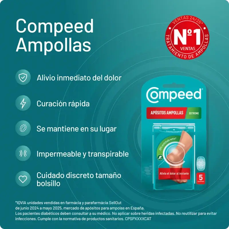 Compeed Extreme Blisters 5 unités