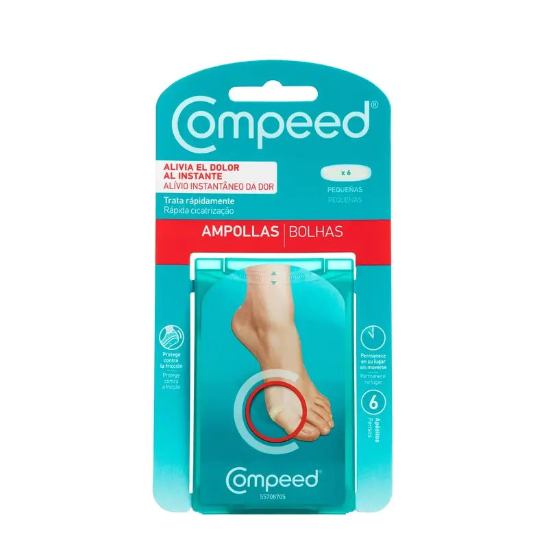 Pansements Compeed Petites ampoules 6 unités