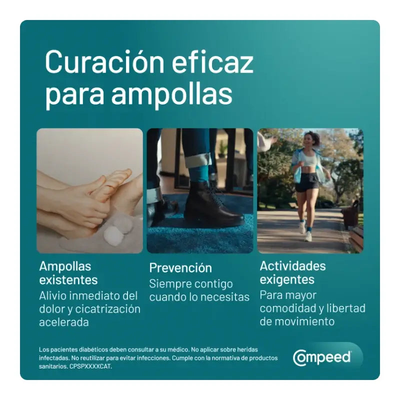 Pansements Compeed Petites ampoules 6 unités
