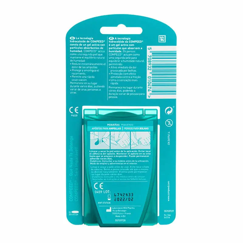 Pansements Compeed Petites ampoules 6 unités