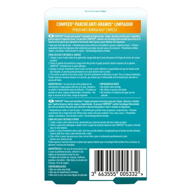 Compeed Anti-Spot Cleanser , 7 unités