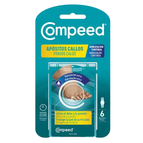 Compeed Callos Hydratation continue, 6 unités