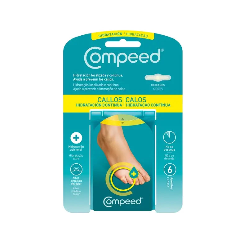 Compeed Calluses Protection Medium 10 unités